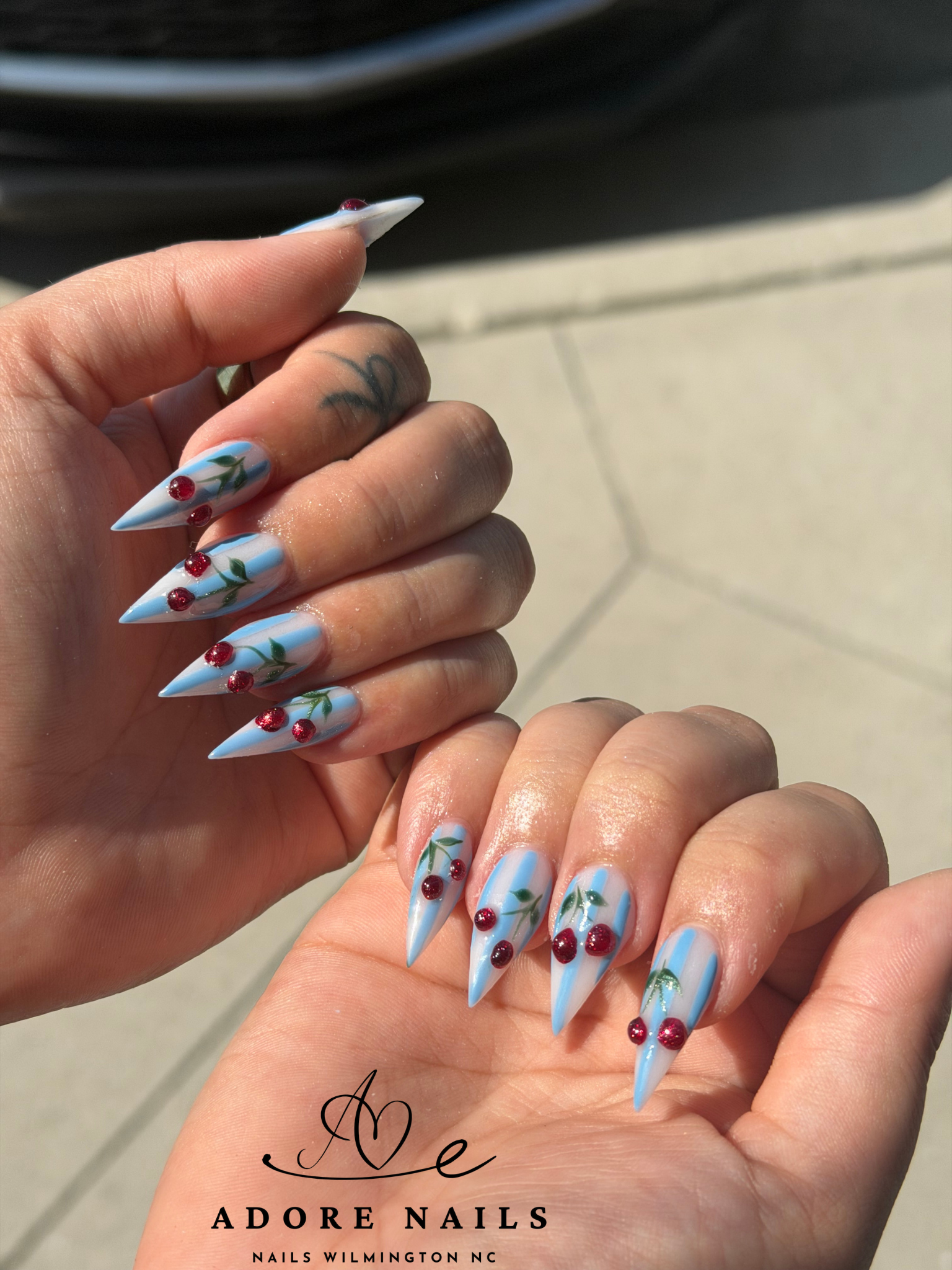 Adore Nails Salon Wilmington NC logo